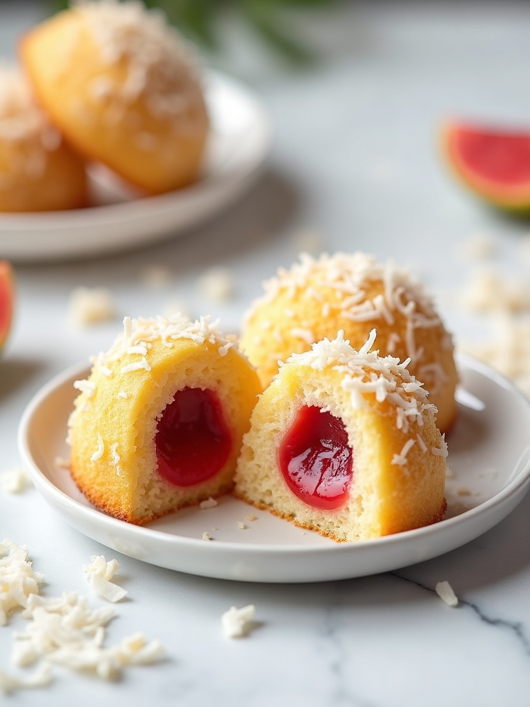 Bolinho de Coco com Goiabada