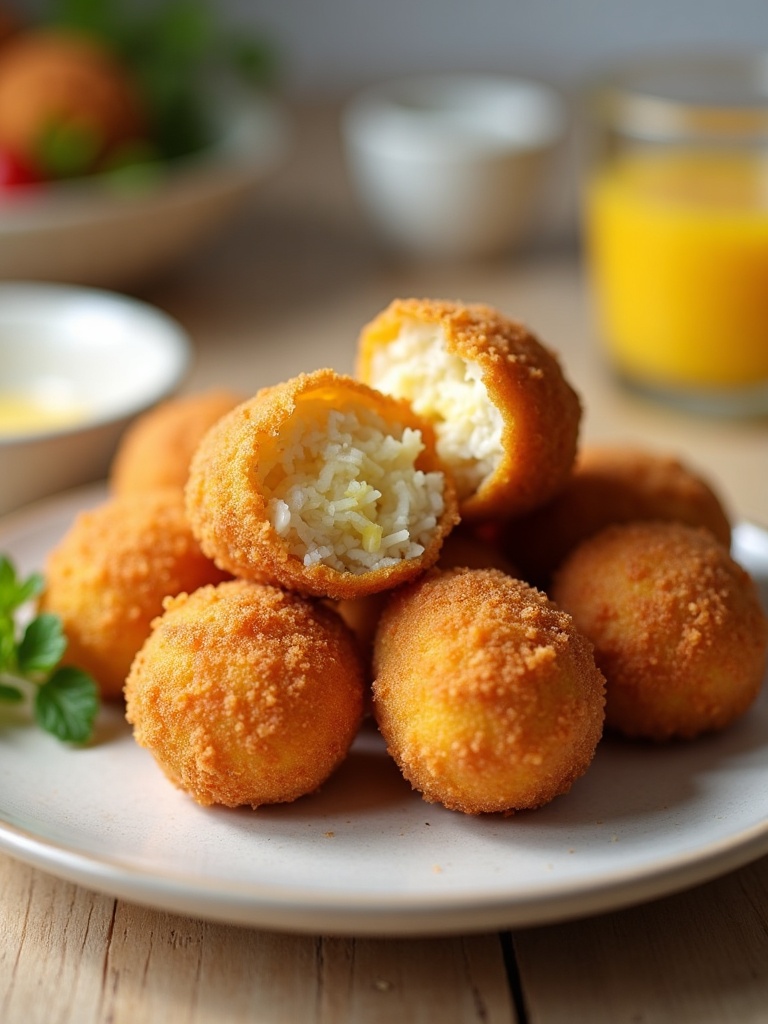 Bolinho de Mandioca com Queijo